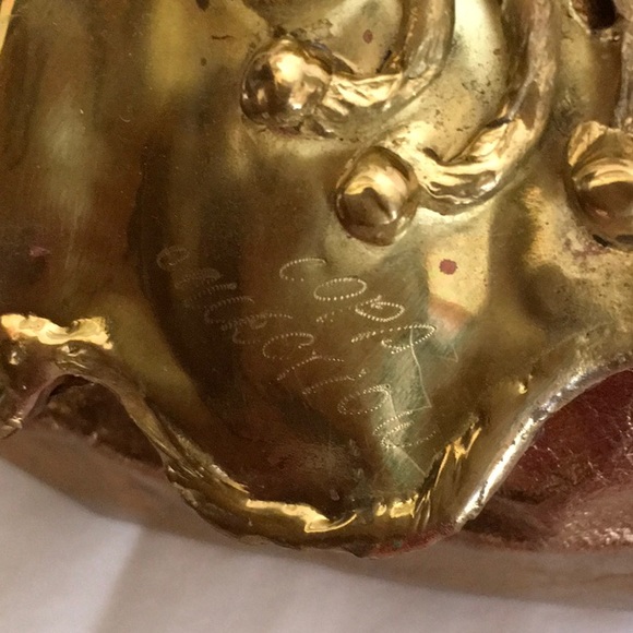 Bronze Leather Gemstone Purse - Picture 4 of 5